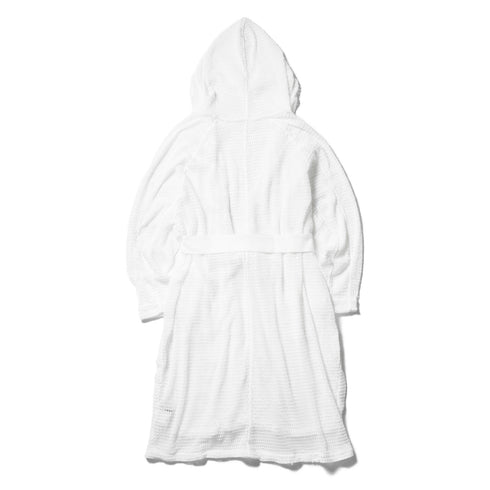 818KNM2-WHITE / メッシュフーデッドローブ - JULIUS
